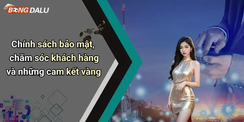 Chính sách bảo mật, chăm sóc khách hàng và những cam kết vàng