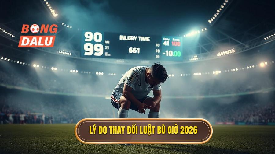 Luật bù giờ mới nhất 2026: Cuộc cách mạng về thời gian trong bóng đá hiện đại 1 1. Lý do thay đổi Luật bù giờ 2026