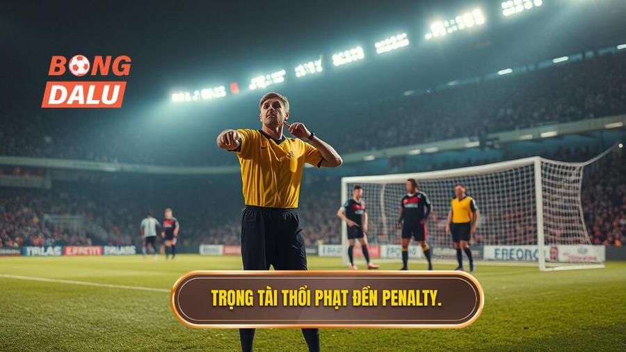 Luật đá Penalty: Cẩm nang chi tiết và những thay đổi mới nhất từ IFAB 1 1. Trọng tài thổi phạt đền penalty.
