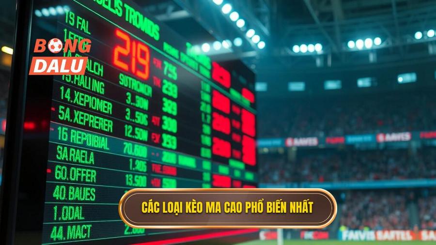 Tỷ Lệ Kèo Ma Cao: Phân Tích Chuyên Sâu Và Bí Quyết Chinh Phục Mọi Kèo Cược 2 Các loại tỷ lệ kèo Ma Cao phổ biến nhất hiện nay